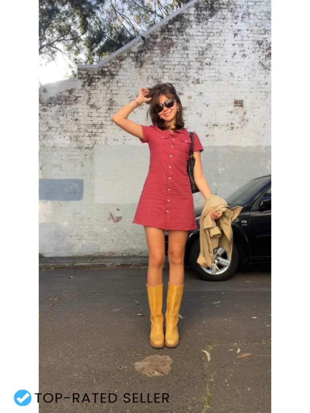 Women's Knee High Boots Chunky Block Heel Square Toe Faux Leather Wide Calf